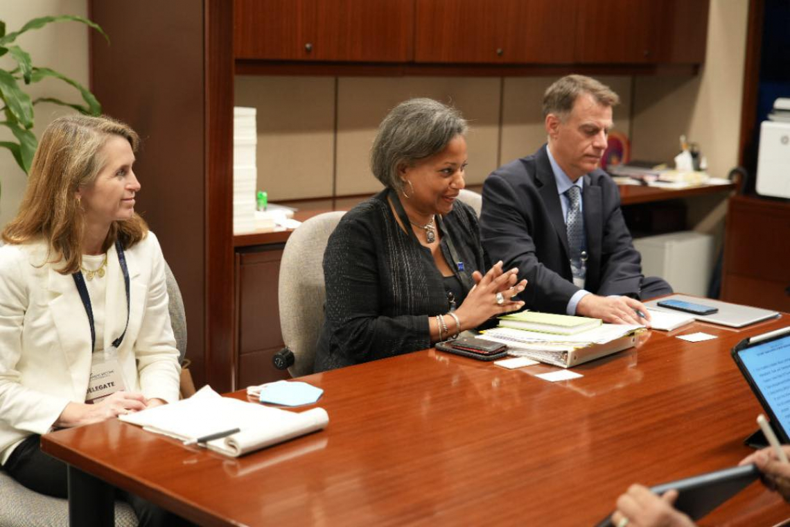 Mesyuarat Dua Hala Bersama Penolong Setiausaha Perdagangan Antarabangsa &amp; Pembangunan, Jabatan Perbendaharaan, USA